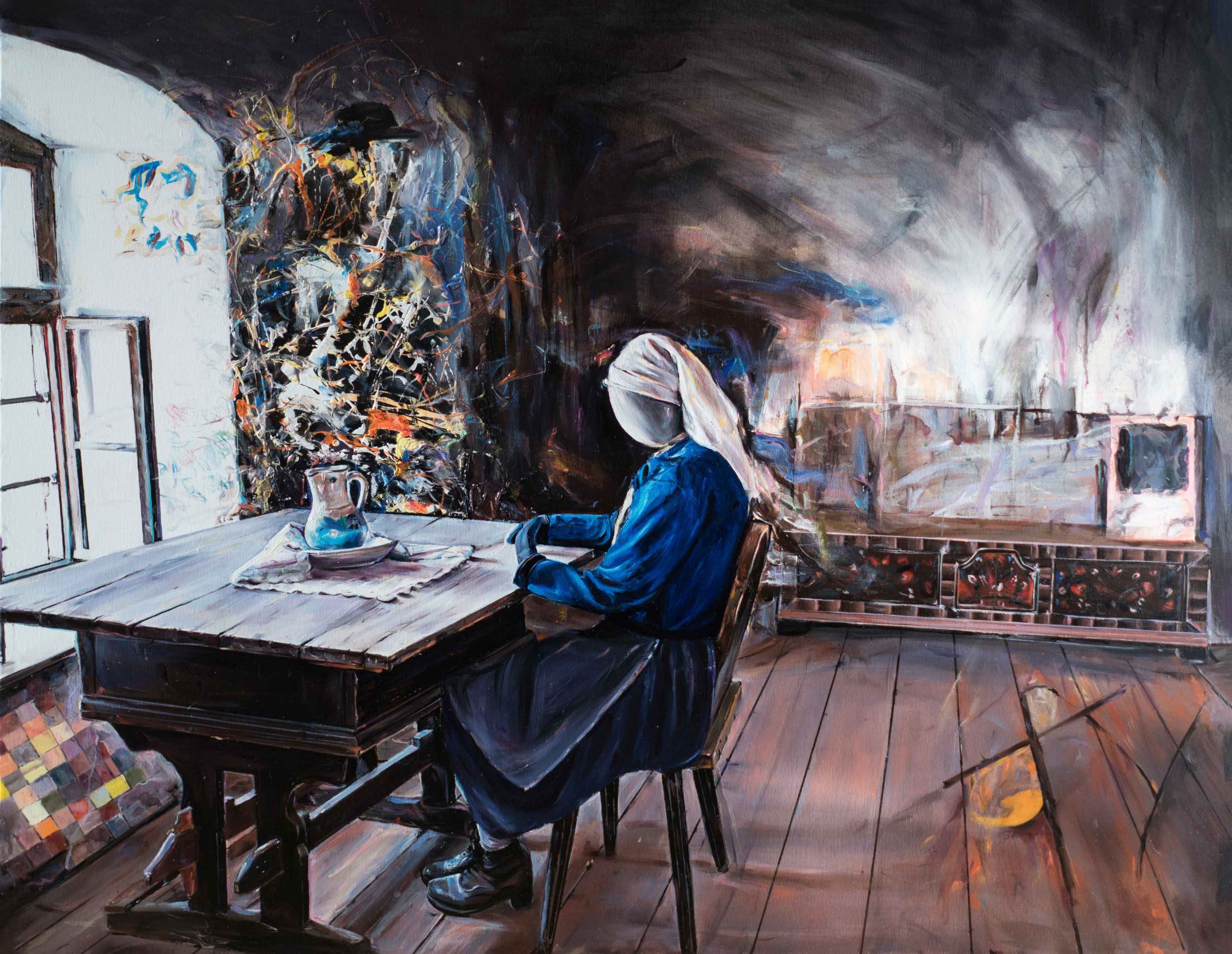Alexandru Cinean artwork oil on canvas